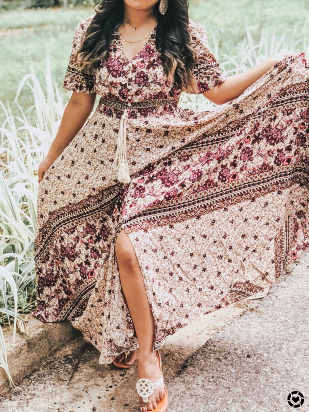 Maxi kimono duster dress